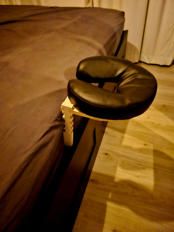 Past heel goed op ons bed. Heel fijn om elkaar zo te kunnen masseren